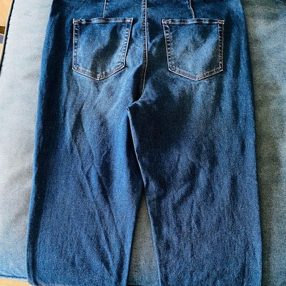 Ladies Vanilla Star Split hem skinny jeggings jeans XL NWT - Picture 4 of 6